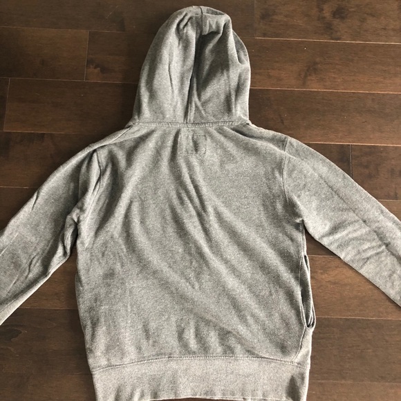 Jack and Jones Mens Grey hoodie sweater - Picture 3 of 4